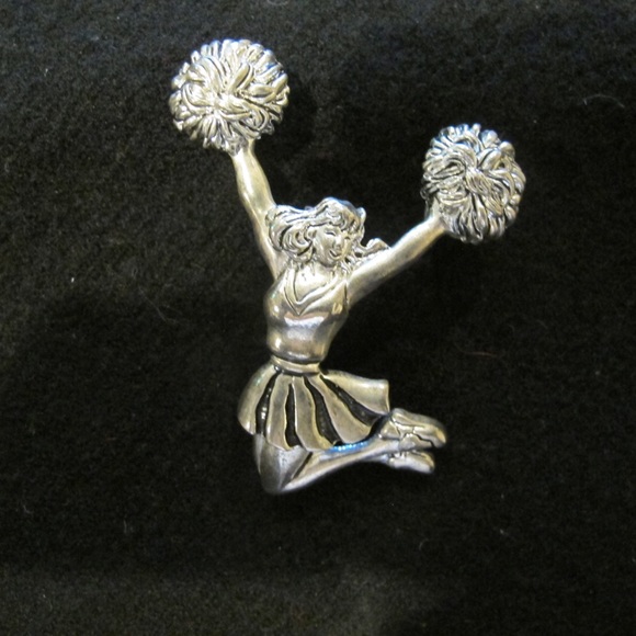 Jewelry - Cheerleader pin brooch